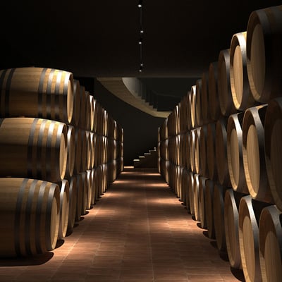 IP SYSTEM_winery accent lighting